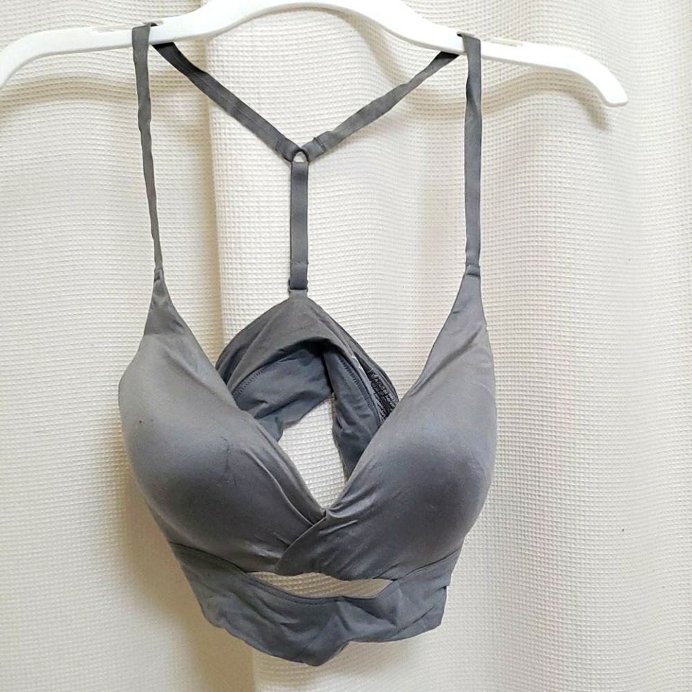 Grey Victoria Secret Body Bra